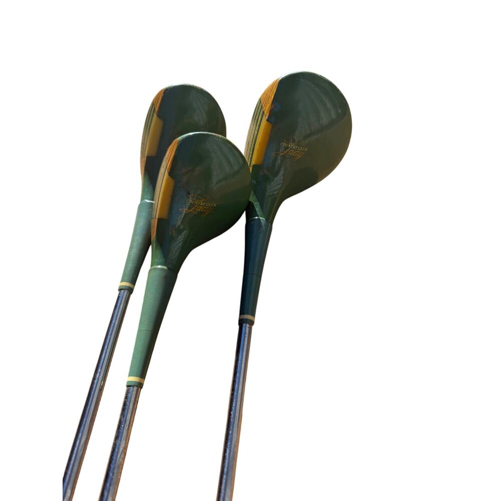 VTG Wilson Country Club Lady Wood Set (1-3-5) LRH Pro Only Ladies Steel GREEN - Picture 3 of 6